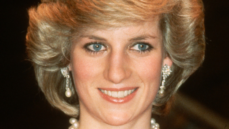 Princess Diana at an event.