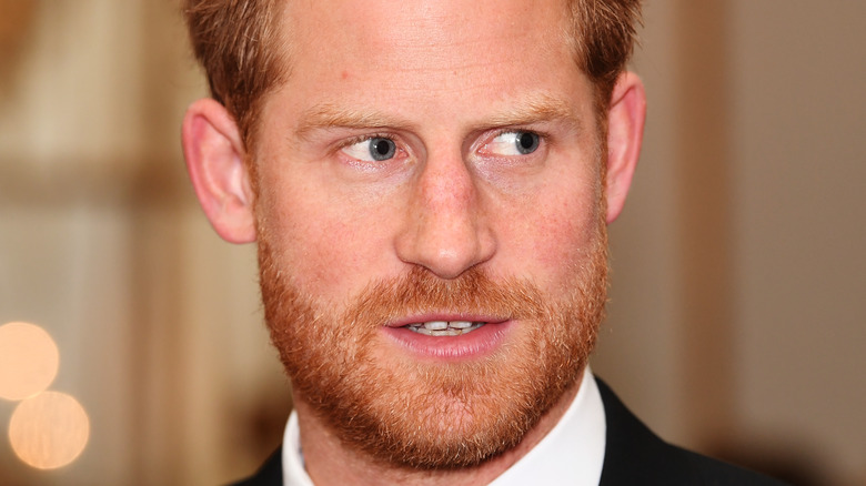 Prince Harry at an event. 