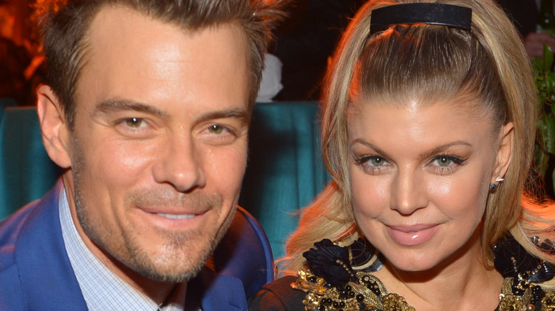 Fergie and Josh Duhamel at an event 