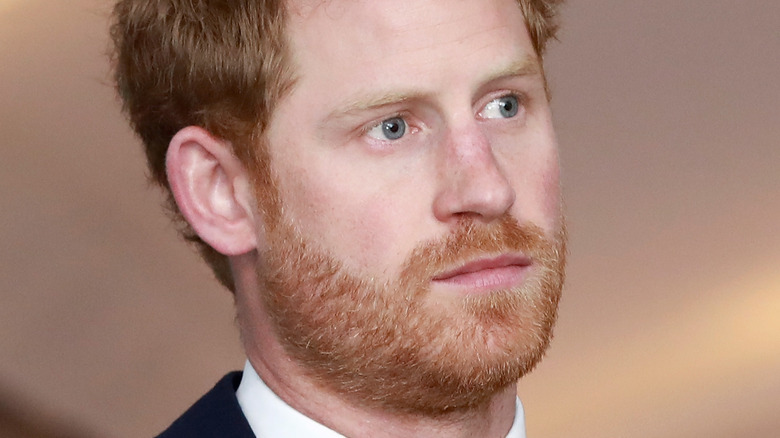 Prince Harry at an event. 