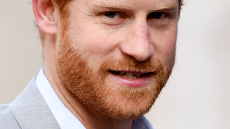 Prince Harry smiling