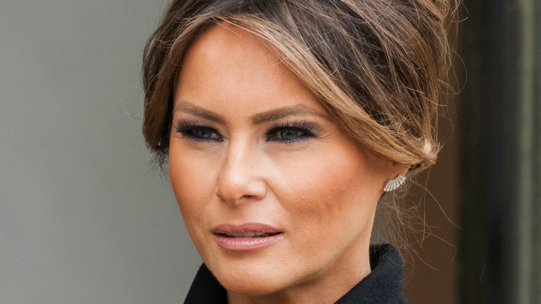 Melania Trump close up 