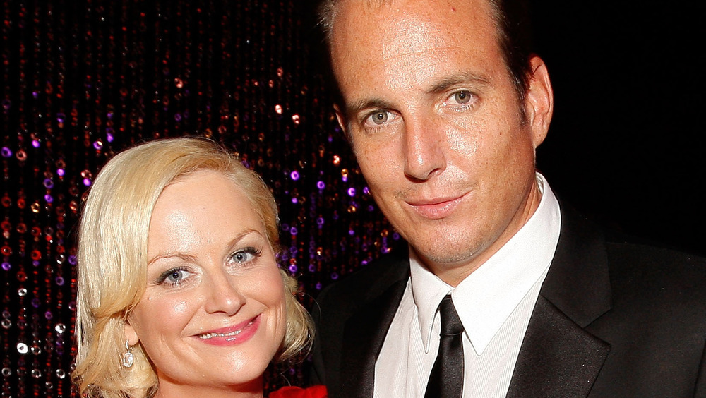 Amy Poehler and Will Arnett on the red carpet