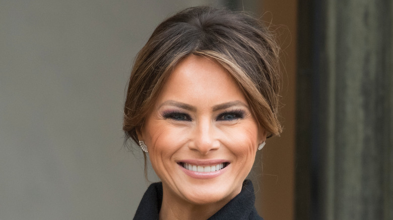 Melania Trump smiling 
