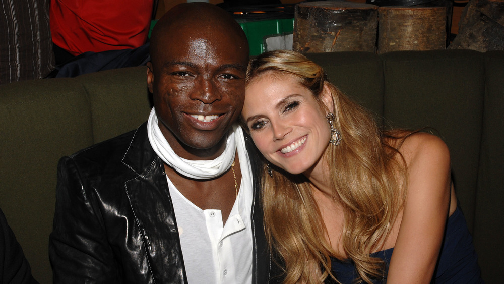 Heidi Klum and Seal attending an event 