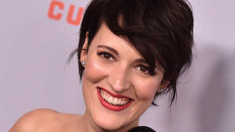 Phoebe Waller-Bridge smiles at an event