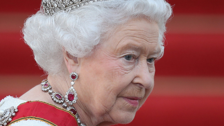 Queen Elizabeth II at a royal event 