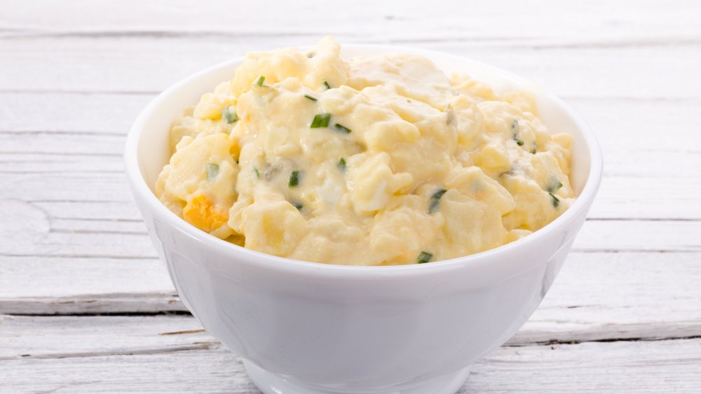 Bowl of potato salad