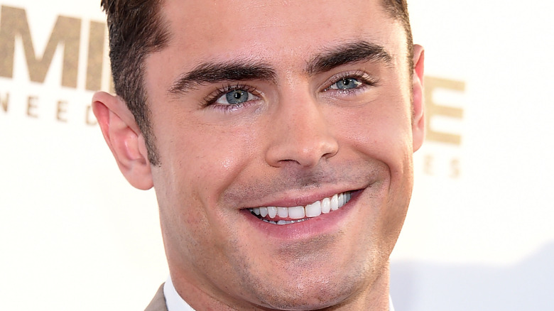 Zac Efron smiling 