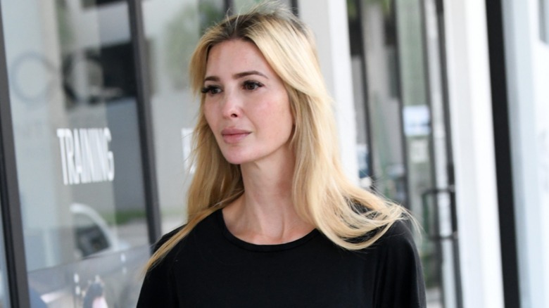 Ivanka Trump frowning