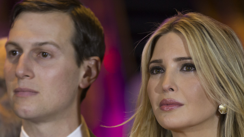 Ivanka Trump, Jared Kusher at event