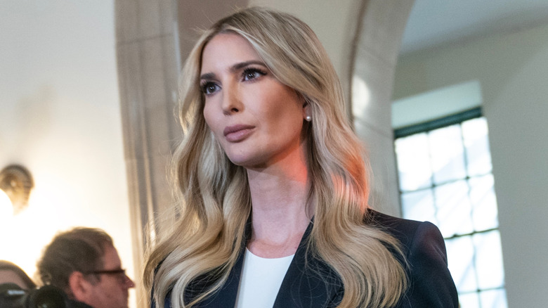 Ivanka Trump walking