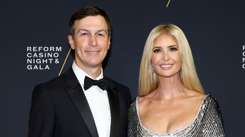 Jared Kushner and Ivanka Trump attend a gala