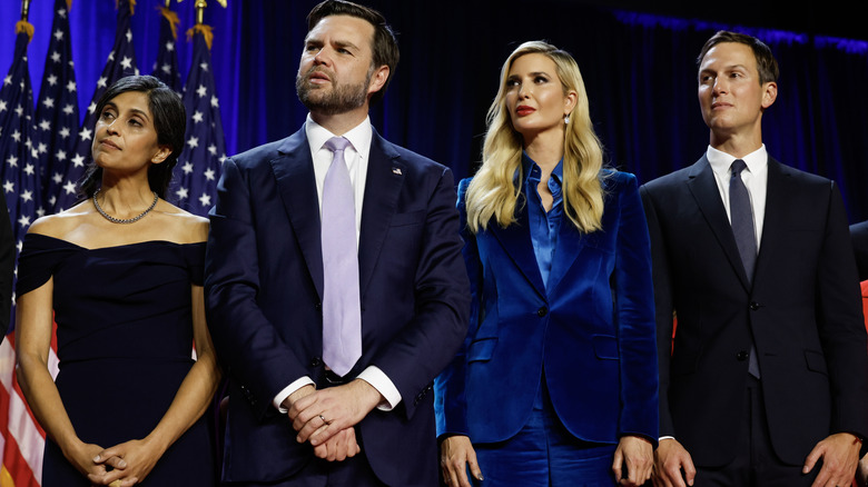 Usha Vance, JD Vance, Ivanka Trump, and Jared Kushner