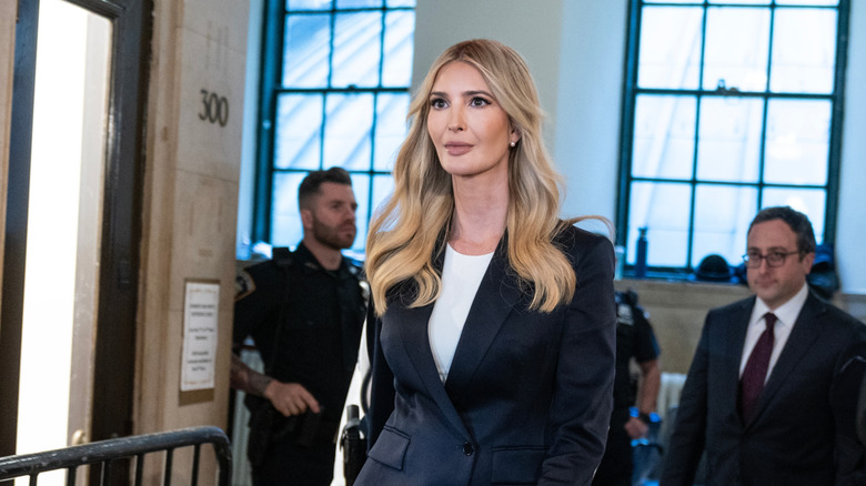 Ivanka Trump at the New York State Supreme Court
