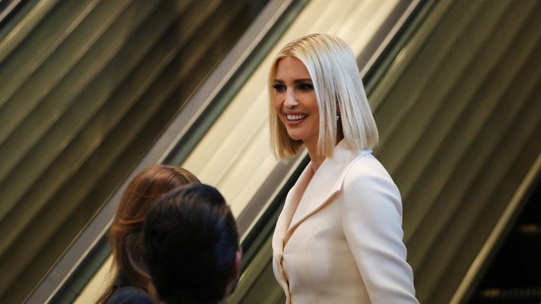 Ivanka Trump smiling