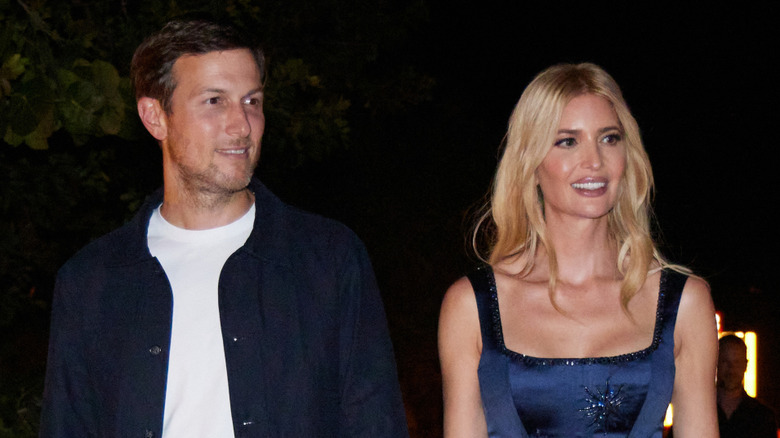 Jared Kushner and Ivanka Trump in Carbone Beach