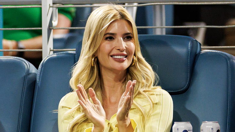 Ivanka Trump clapping