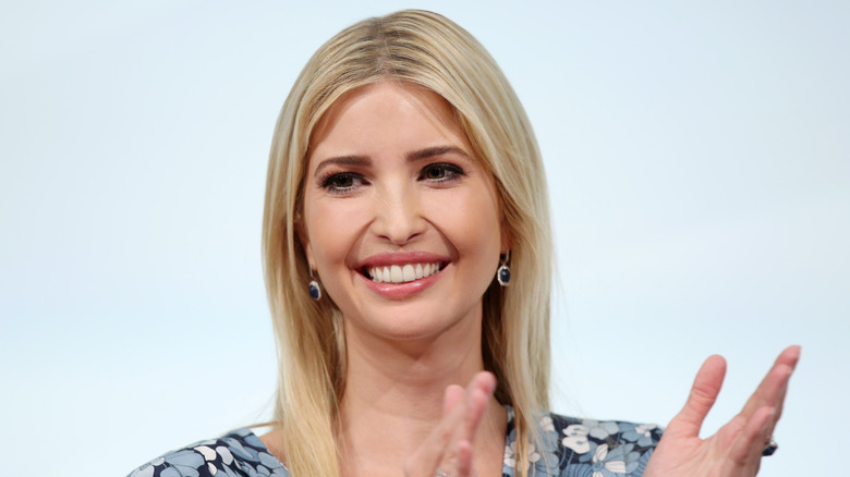Ivanka Trump claps