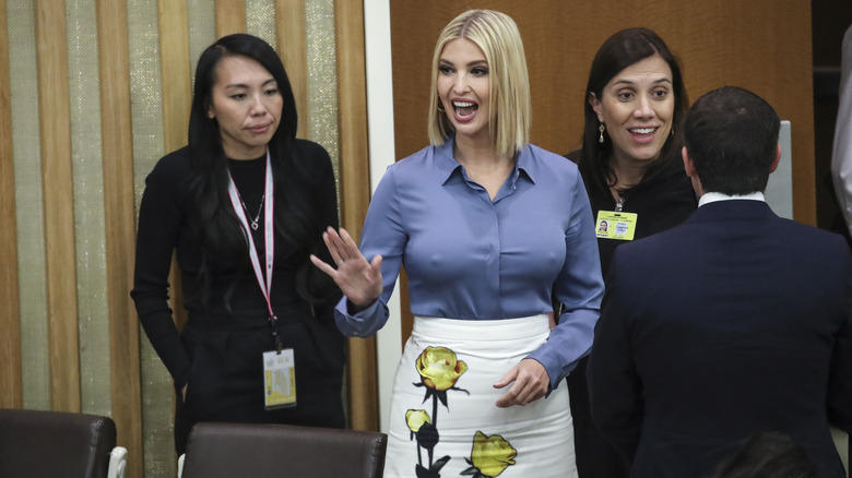Ivanka Trump attends the 2019 UN General Assembly