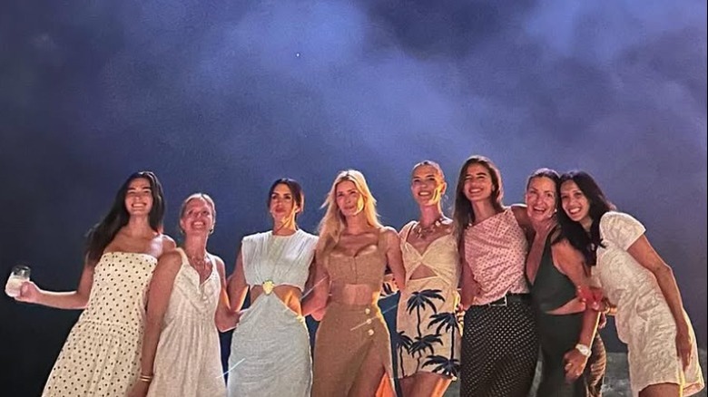 Ivanka Trump smiling with Bettina Anderson