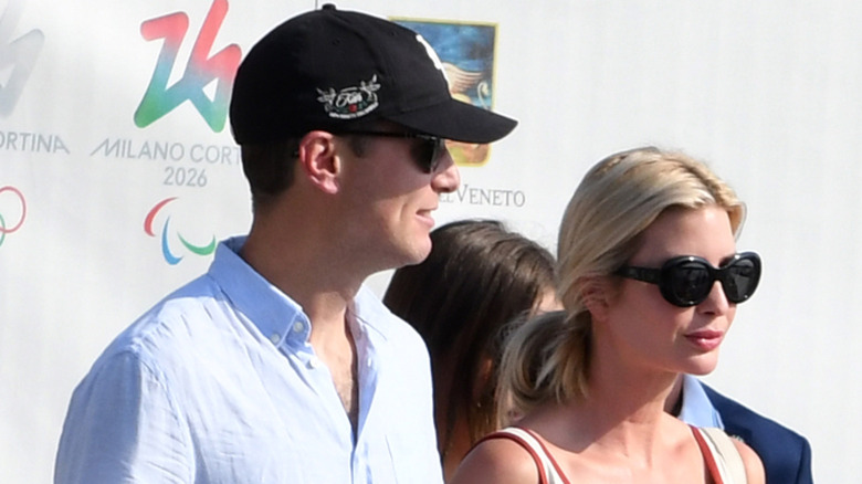 Jared Kushner and Ivanka Trump walking