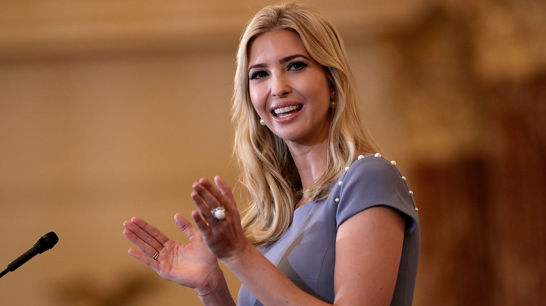 Ivanka Trump clapping