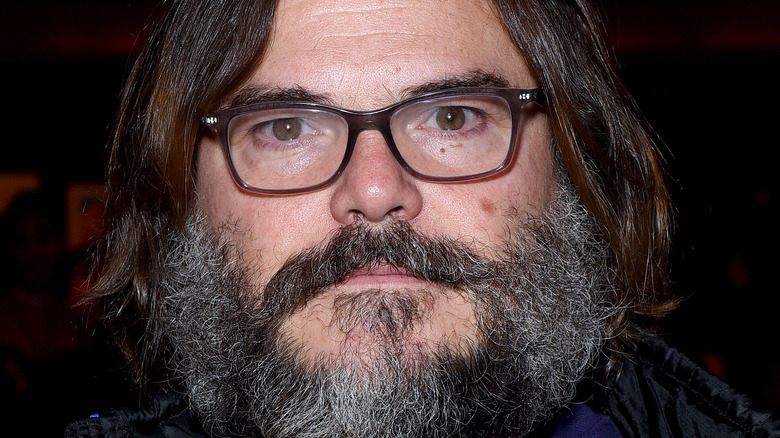 Jack Black on the red carpet