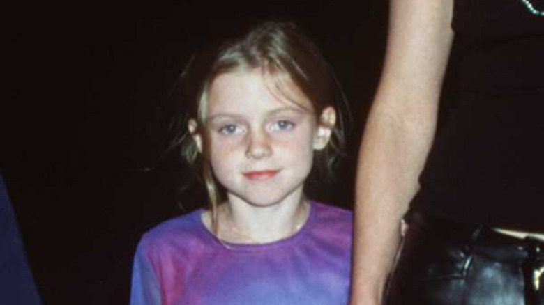 Jack Nicholson's daughter Lorraine as a child