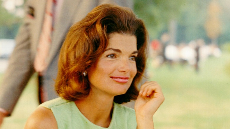 Jackie Kennedy smiling 