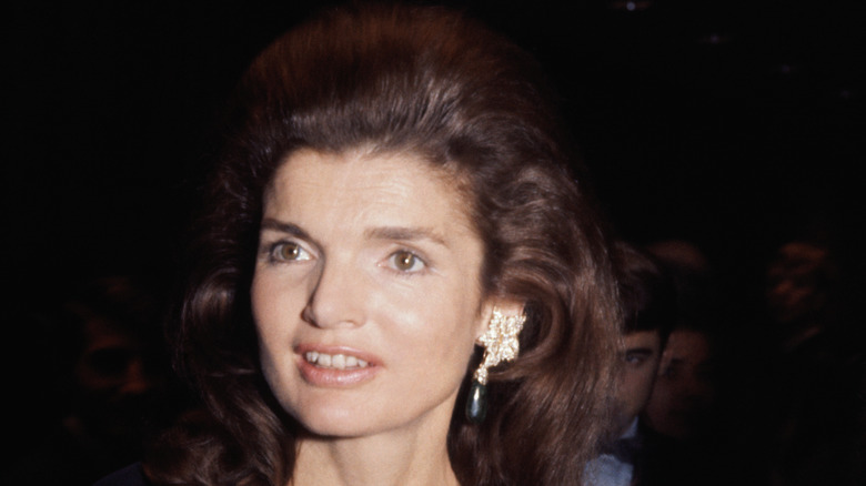 Jackie Kennedy smiling