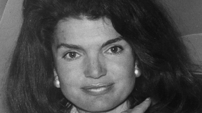 Jackie Kennedy smiling