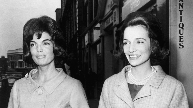Jackie Kennedy and Lee Radziwill