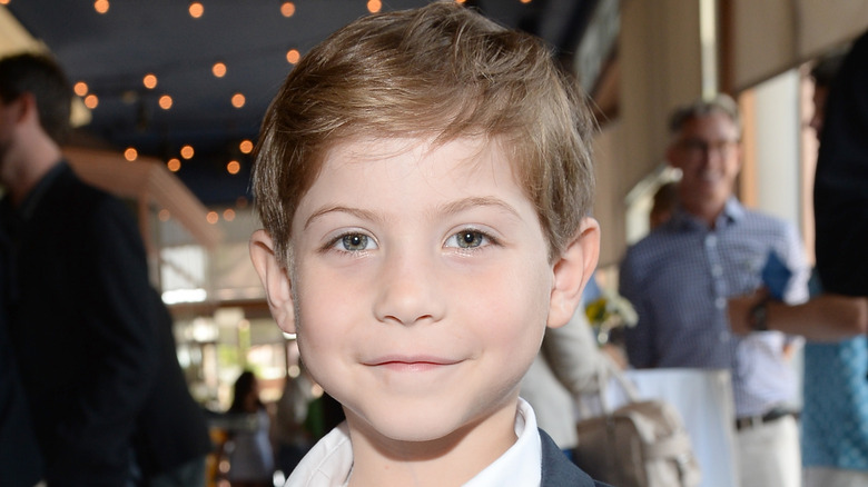 Young Jacob Tremblay smiling