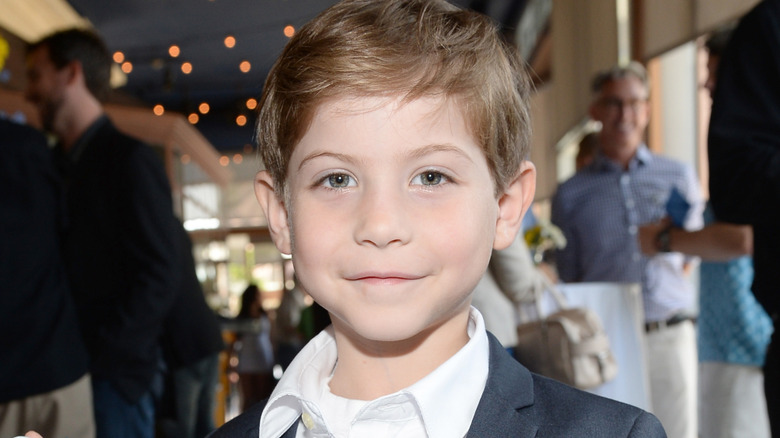 Young Jacob Tremblay smiling
