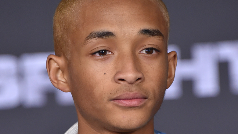 close up shot of Jaden Smith