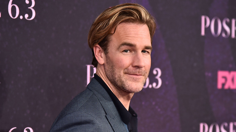James Van Der Beek smiling