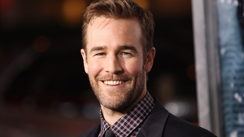 James Van Deer Beeks grins at a 2012 event