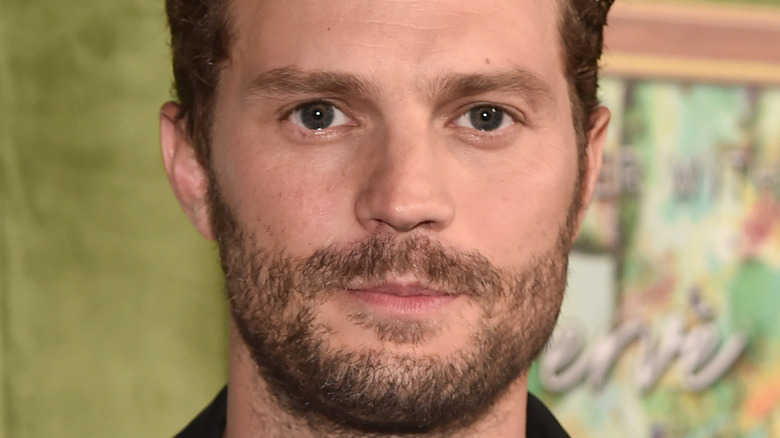 Jamie Dornan posing