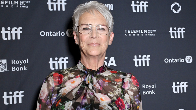 Jamie Lee Curtis smiling