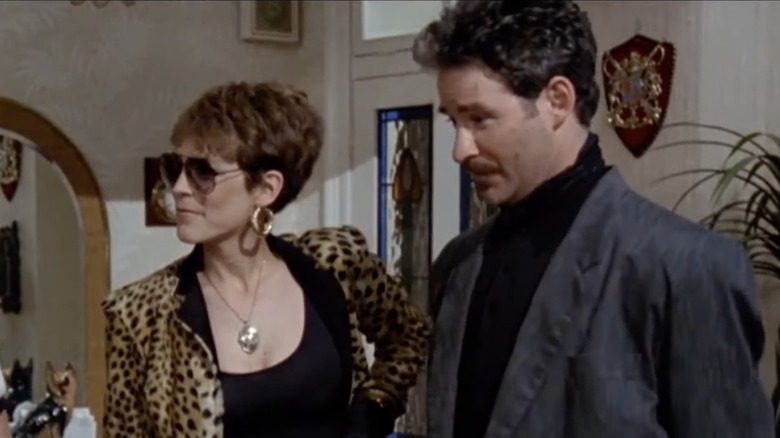 Jamie Lee Curtis and Kevin Kline in A Fish Called Wanda