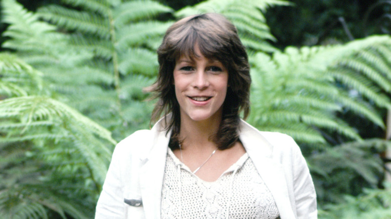 Jamie Lee Curtis smiling