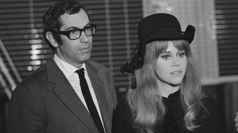 Roger Vadim and Jane Fonda together