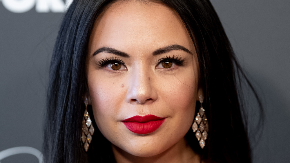 Janel Parrish, close-up