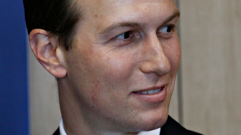 Jared Kushner looking to the side