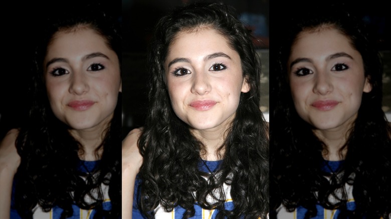 Ariana Grande, 15, photographed at Planet Hollywood in October 2008