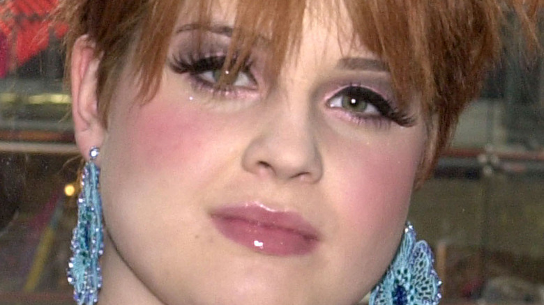 Kelly Osbourne at MTV's "TRL"