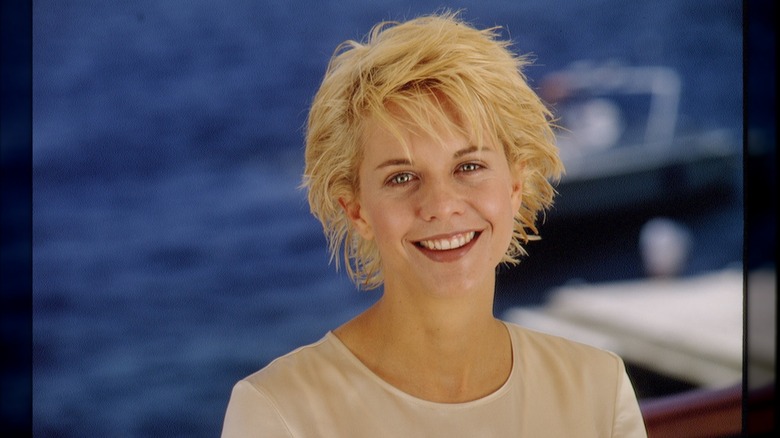 Cannes 94: Meg Ryan And Kevin Kline (For The Film "Paris Match") In Cannes, France On May 14, 1994-Meg Ryan