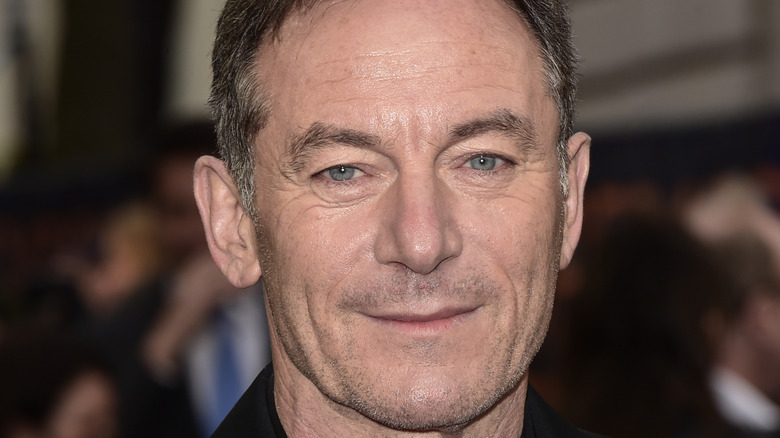 Jason Isaacs grinning