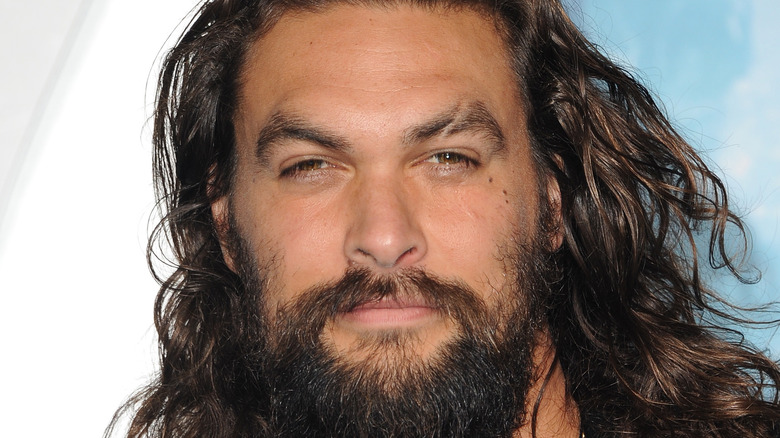 Jason Momoa posing